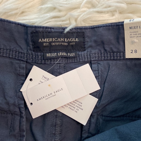 American Eagle Man Shorts size 28 brand new with tag inseam 9” two front pockets - Picture 5 of 8